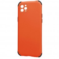 Husa spate pentru iPhone 12 Pro - Air Soft Case Portocaliu/Negru