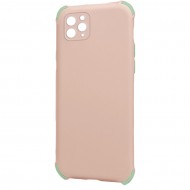 Husa spate pentru iPhone 12 Pro - Air Soft Case Roz/Verde