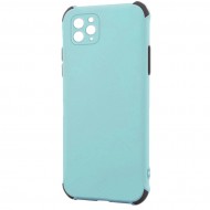 Husa spate pentru iPhone 12 Pro Max - Air Soft Case Bleu/Negru