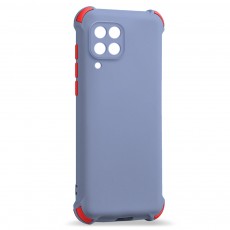 Husa spate pentru Samsung Galaxy A42 5G - Air Soft Case Mov/Rosu