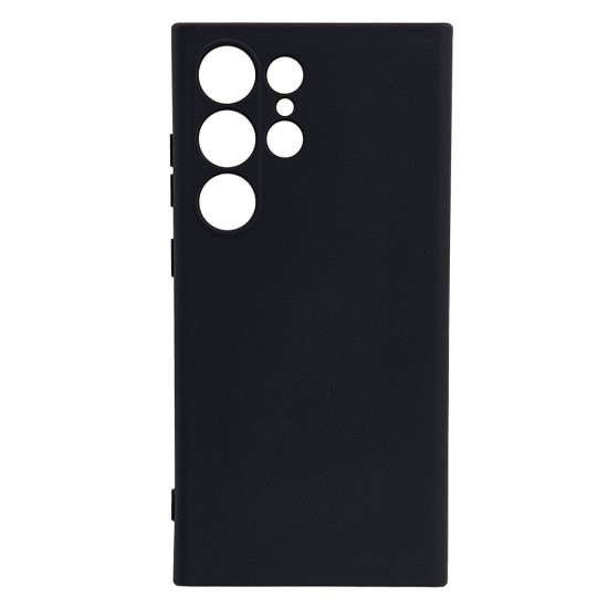 Husa spate pentru Samsung Galaxy S24 Ultra B-Silicon case - Negru