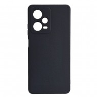 Husa spate pentru Xiaomi Redmi Note 12 Pro 5G B-Silicon case - Negru
