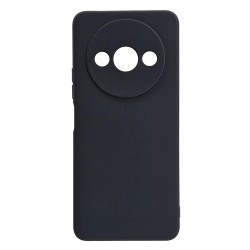 Husa spate pentru Xiaomi Redmi A3 B-Silicon case - Negru