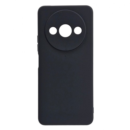 Husa spate pentru Xiaomi Redmi A3 B-Silicon case - Negru