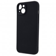 Husa spate pentru iPhone 15 Plus B-Silicon case - Negru