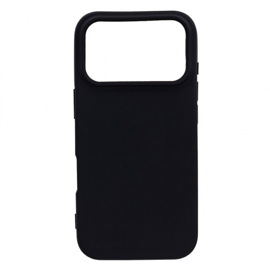 Husa spate pentru iPhone 17 Pro Max B-Silicon Case - Negru