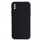 Husa spate pentru iPhone X B-Silicon case - Negru