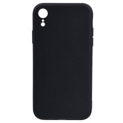 Husa spate pentru iPhone XR B-Silicon case - Negru