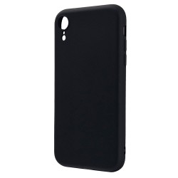Husa spate pentru iPhone XR B-Silicon case - Negru