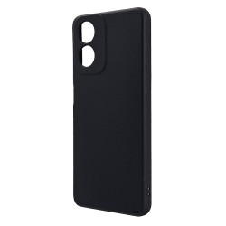 Husa spate pentru Motorola Moto G04s B-Silicon case - Negru