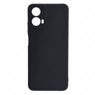 Husa spate pentru Motorola Moto G34 B-Silicon case - Negru