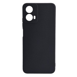 Husa spate pentru Motorola Moto G34 B-Silicon case - Negru