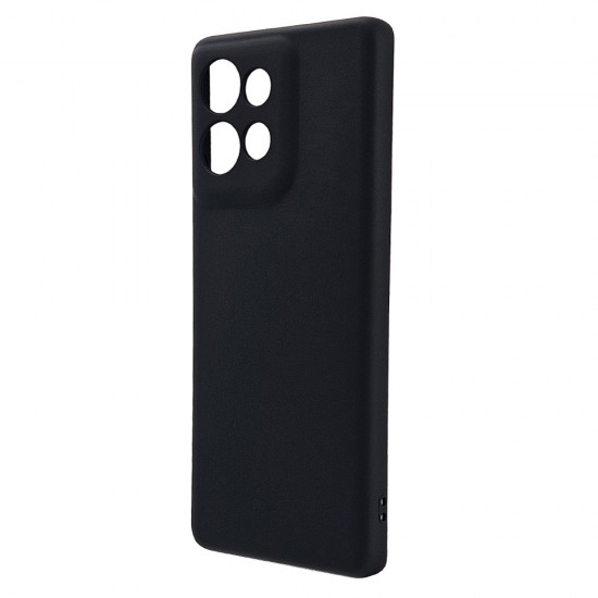 Husa spate pentru Motorola Edge 50 B-Silicon case - Negru