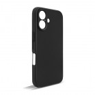 Husa spate pentru iPhone 16- B-Silicon case Negru