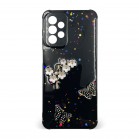 Husa spate pentru Samsung Galaxy A52 5G - Blossom Case Negru