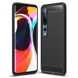 Husa spate pentru Xiaomi Mi 10 Pro - Carbon TPU