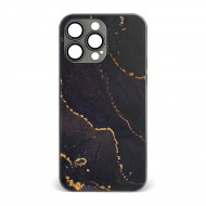 Husa spate pentru iPhone 14 Pro Max - Deli Case Gold