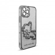 Husa spate pentru iPhone 12 Pro- Doo Case Argintiu