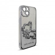 Husa spate pentru iPhone 14- Doo Case Argintiu