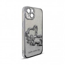 Husa spate pentru iPhone 13- Doo Case Argintiu