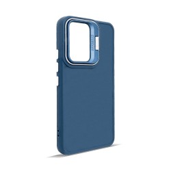 Husa spate pentru Samsung Galaxy S22- Drop case Kickstand Albastru