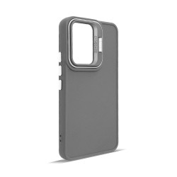 Husa spate pentru Samsung Galaxy S21- Drop case Kickstand Gri