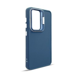 Husa spate pentru Samsung Galaxy S23- Drop case Kickstand Albastru