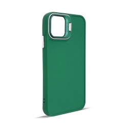 Husa spate pentru iPhone 12- Drop case Kickstand Verde