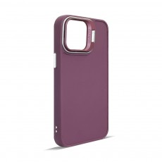 Husa spate pentru iPhone 15 Pro Max- Drop case Kickstand Visiniu