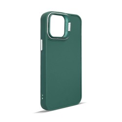 Husa spate pentru iPhone 15 Pro- Drop case Kickstand Verde