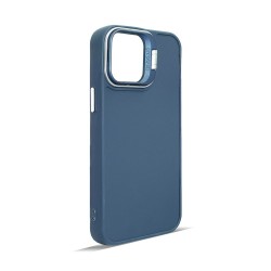 Husa spate pentru iPhone 15 Pro- Drop case Kickstand Albastru