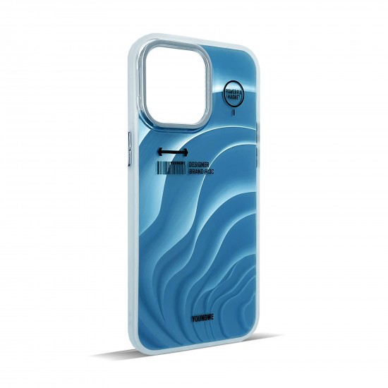 Husa spate pentru IPhone 15 Pro Max- Dun case Albastru