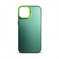 Husa spate pentru iPhone 15- Glace case Verde