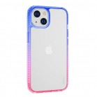 Husa spate pentru Apple iPhone 14 Pro Max- HOCO Crystal Rosu/Albastru