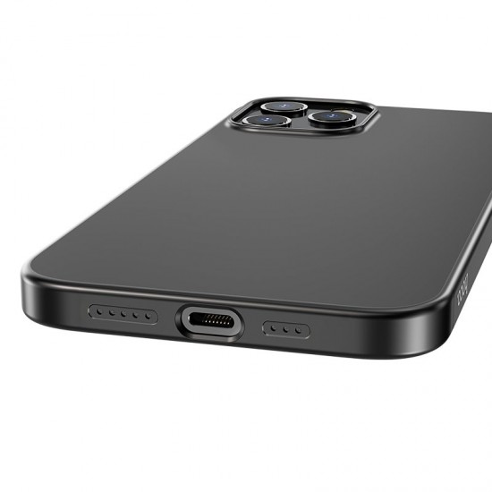 Husa spate pentru iPhone 13 Pro Max - HOCO Fascination Series  Negru