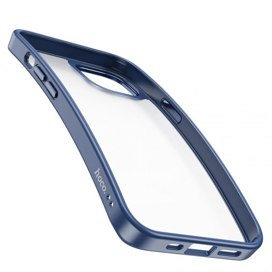 Husa spate pentru Apple iPhone 14 Pro Max - HOCO Frosted Case Albastru