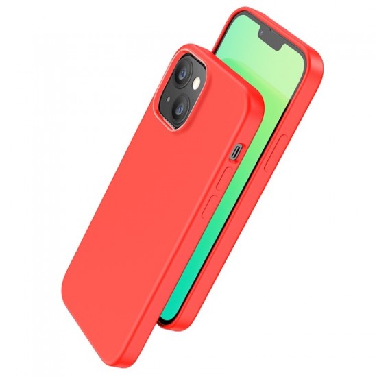 Husa spate pentru Apple iPhone 14 Plus - HOCO Pure Case Rosu