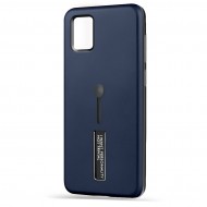 Husa spate pentru Samsung A31 - Hard Case Stand Albastru