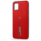 Husa spate pentru Samsung A31 - Hard Case Stand Rosu