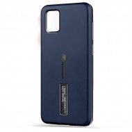 Husa spate pentru Samsung A51 - Hard Case Stand Albastru