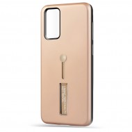 Husa spate pentru Samsung Galaxy Note 20 - Hard Case Stand Gold