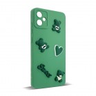 Husa spate pentru Samsung Galaxy A05- Hug case Verde