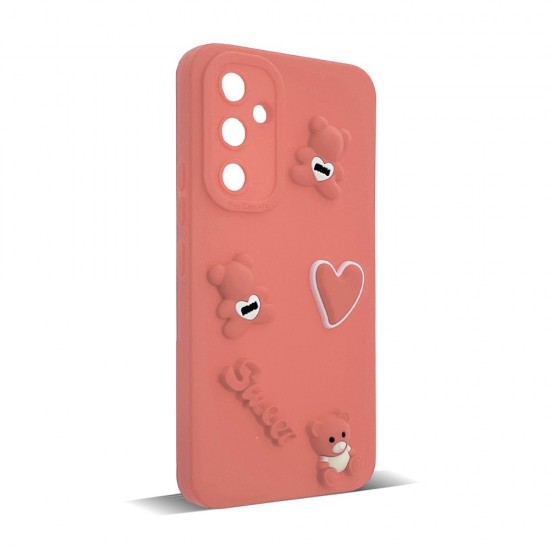 Husa spate pentru Samsung Galaxy A34 5G- Hug case Roz