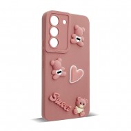 Husa spate pentru Samsung Galaxy S22- Hug case Roz