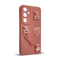 Husa spate pentru Samsung Galaxy S24- Hug case Roz