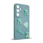 Husa spate pentru Samsung Galaxy S24- Hug case Bleu