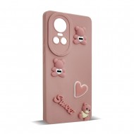 Husa spate pentru Oppo Reno 10 5G- Hug case Roz