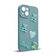 Husa spate pentru IPhone 13- Hug case Bleu