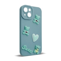 Husa spate pentru IPhone 13- Hug case Bleu