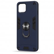 Husa spate pentru iPhone 12 - Hybrid Case Stand Albastru